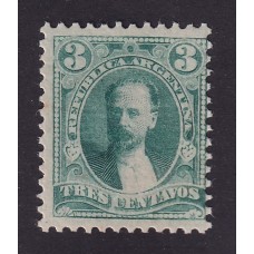 ARGENTINA 1889 GJ 124 ESTAMPILLA NUEVA MINT U$ 15